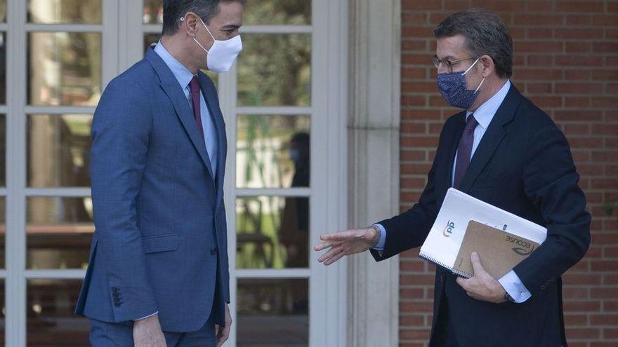 El doble juego de Feijóo en su relación con el Gobierno