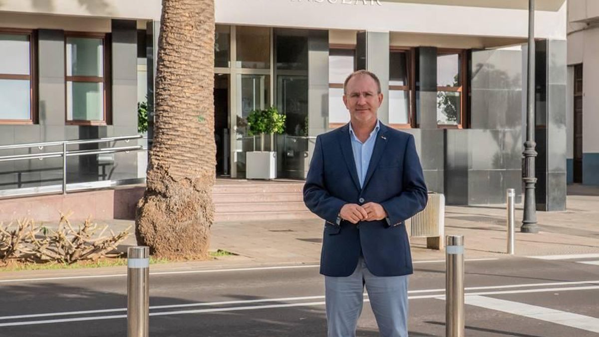 Sergio Rodríguez, presidente del Cabildo de La Palma.