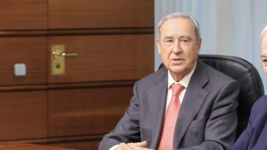 El magistrado Ricardo Enríquez.