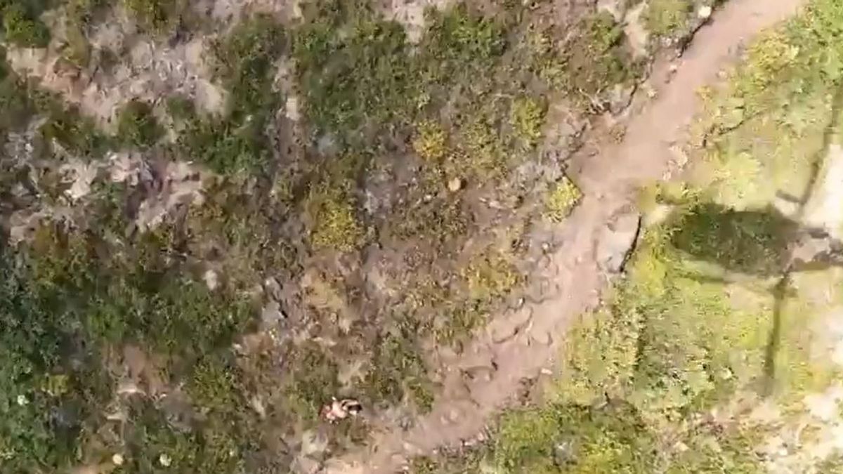 GES Chopper Rescues Hiker After Collapse in Tenerife