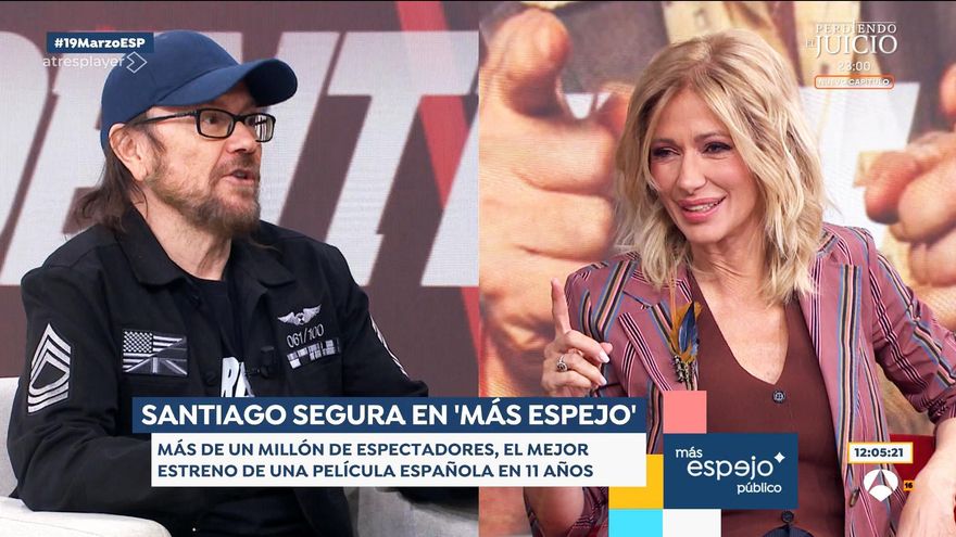 Santiago Segura y Susanna Griso en 'Espejo Público'