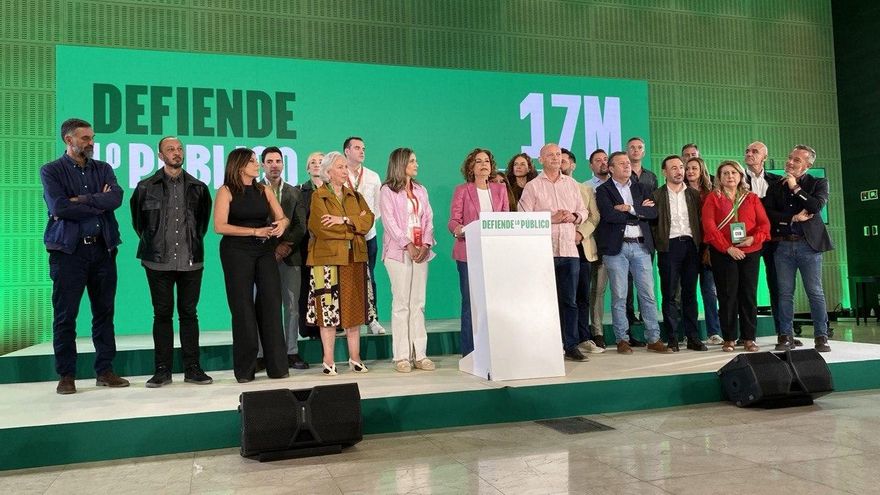 María Jesús Montero valora los resultados de las elecciones andaluzas.