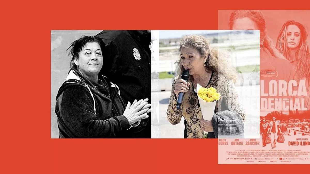 A la izquierda, 'La Paca'; a la derecha, Lolita Flores.