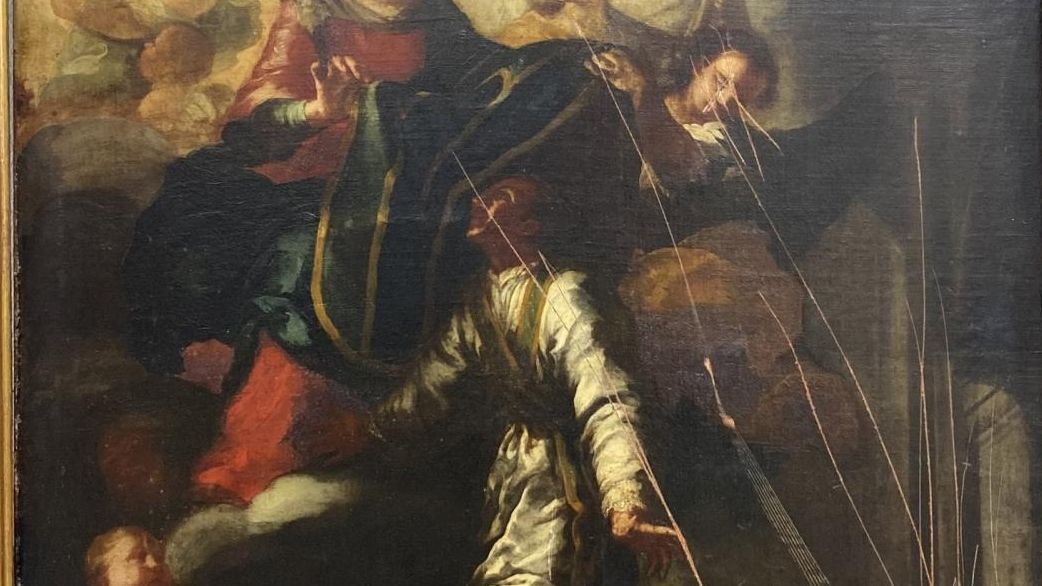 'La imposición de la casulla de San Ildefonso'