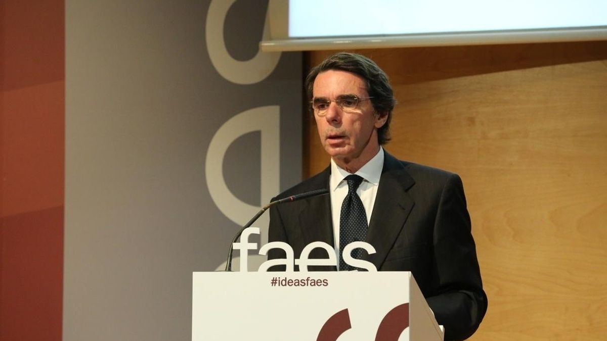 Aznar admite que le cuesta "reconocer" al PP actual y dice que dos mandatos de Rajoy "son suficientes"