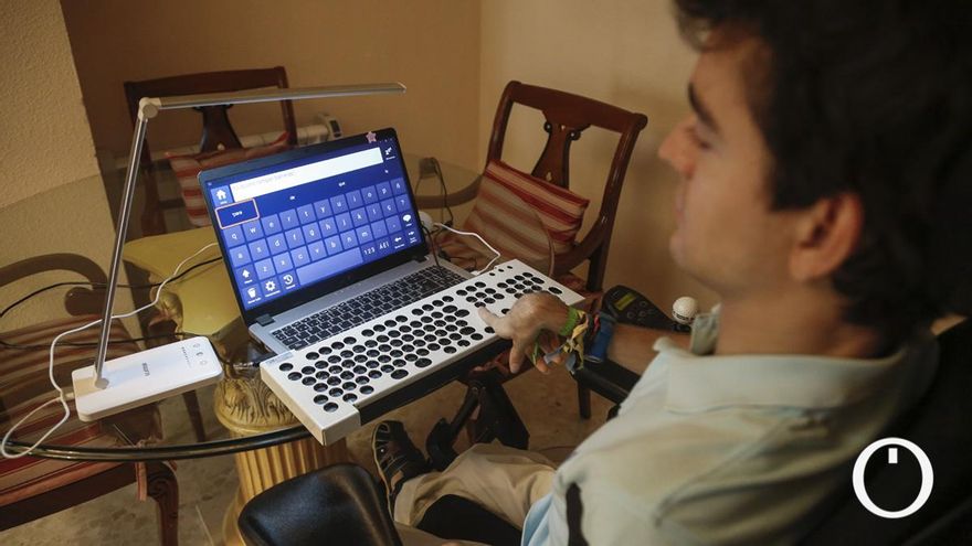 Ángel Luis López participa en el concurso de la Fundación Romper Barreras