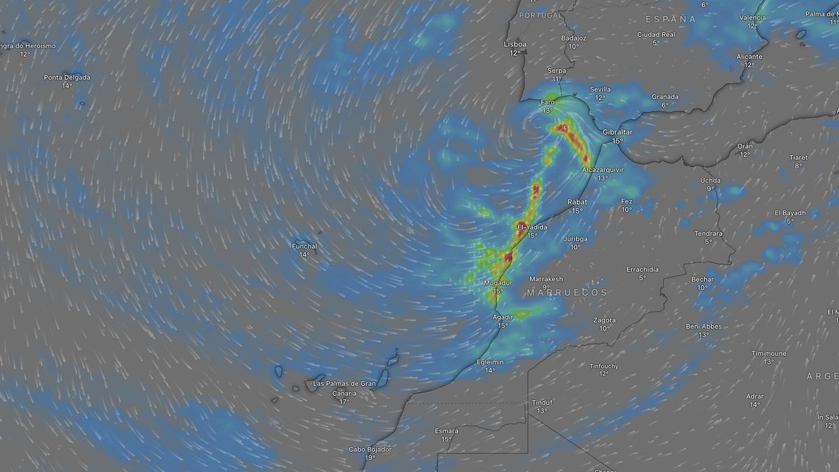 Aviso especial de Aemet: nuevo "temporal de lluvias intensas" en Canarias en los próximos días