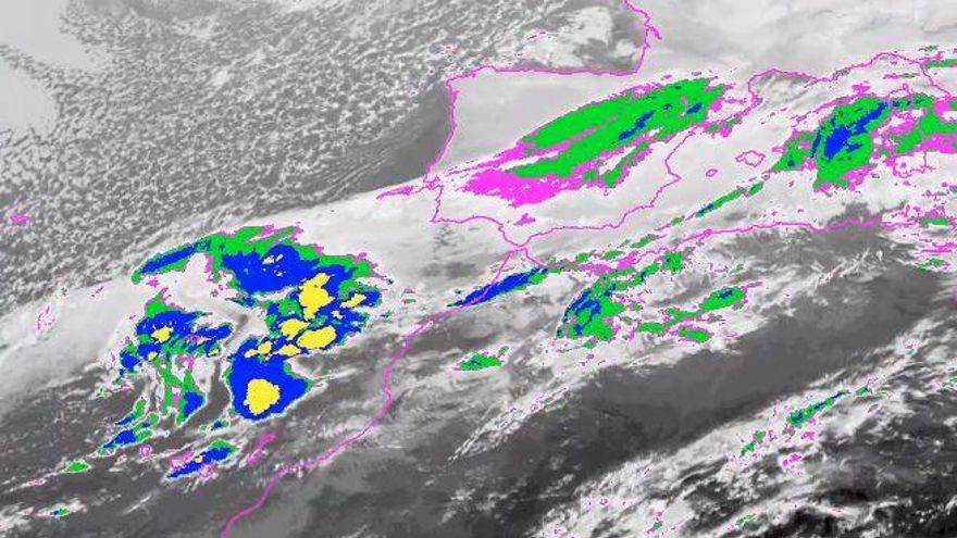 La borrasca Filomena afectará a Canarias con vientos, lluvias, tormentas y oleaje hasta el próximo domingo