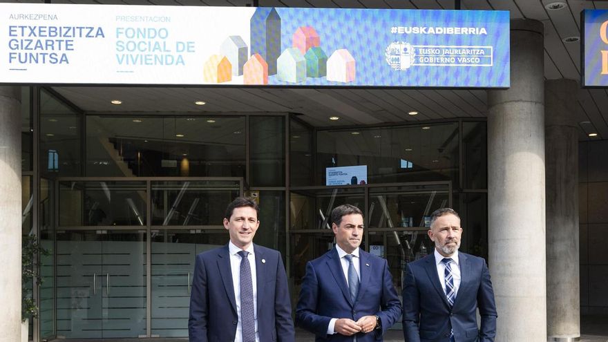 Dos tercios del capital del Fondo Social de Vivienda vasco serán privados y entrarán también los constructores