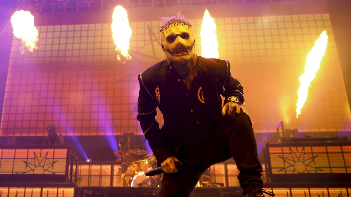 El cantante Corey Taylor de Slipknot