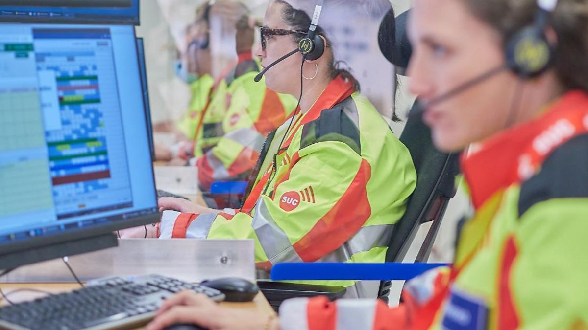 Heridas cuatro personas tras colisionar dos vehículos en la TF-5, en sentido Santa Cruz de Tenerife