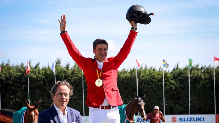 Ismael García Roque retiene el título nacional de saltos