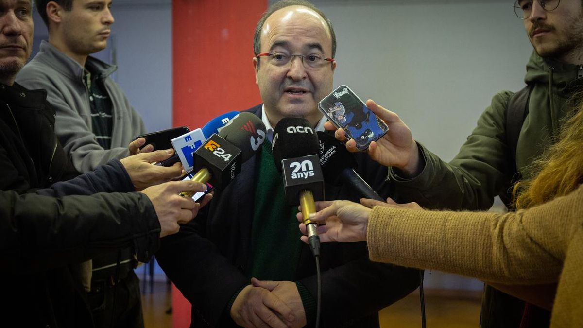 Iceta pide a Page y Lambán comportarse con "respeto" aunque mantengan discrepancias políticas con la negociación con ERC