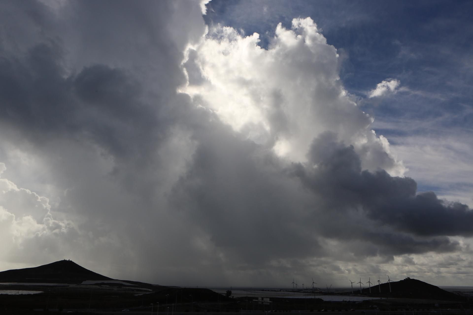 Nubes en Gran Canaria