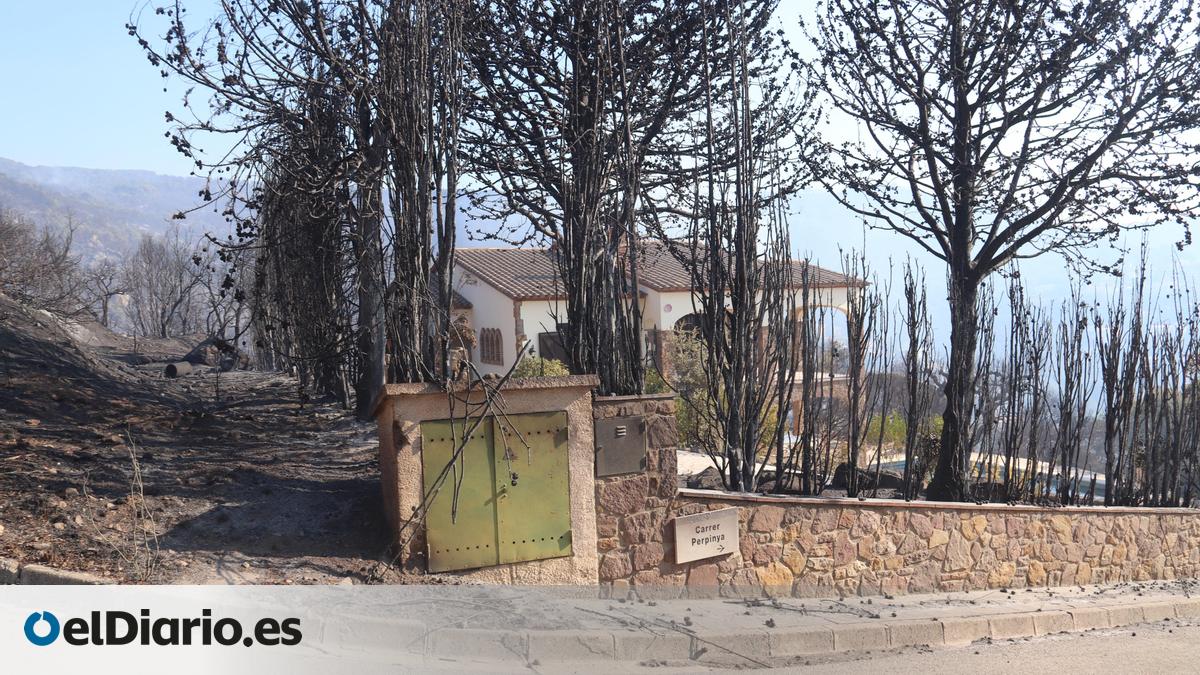 Una noche confinados en Calonge con las llamas a las puertas de la urbanización: "El miedo se adueña de ti"