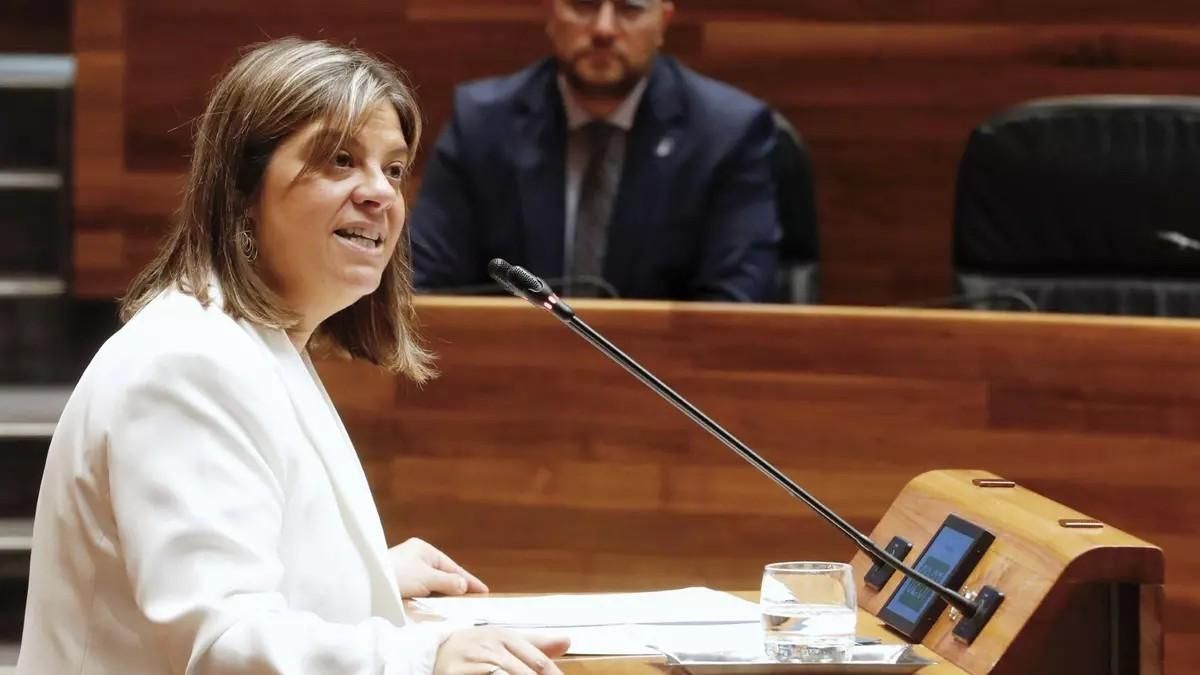 Gimena Llamedo, vicepresidenta del Gobierno de Asturias.