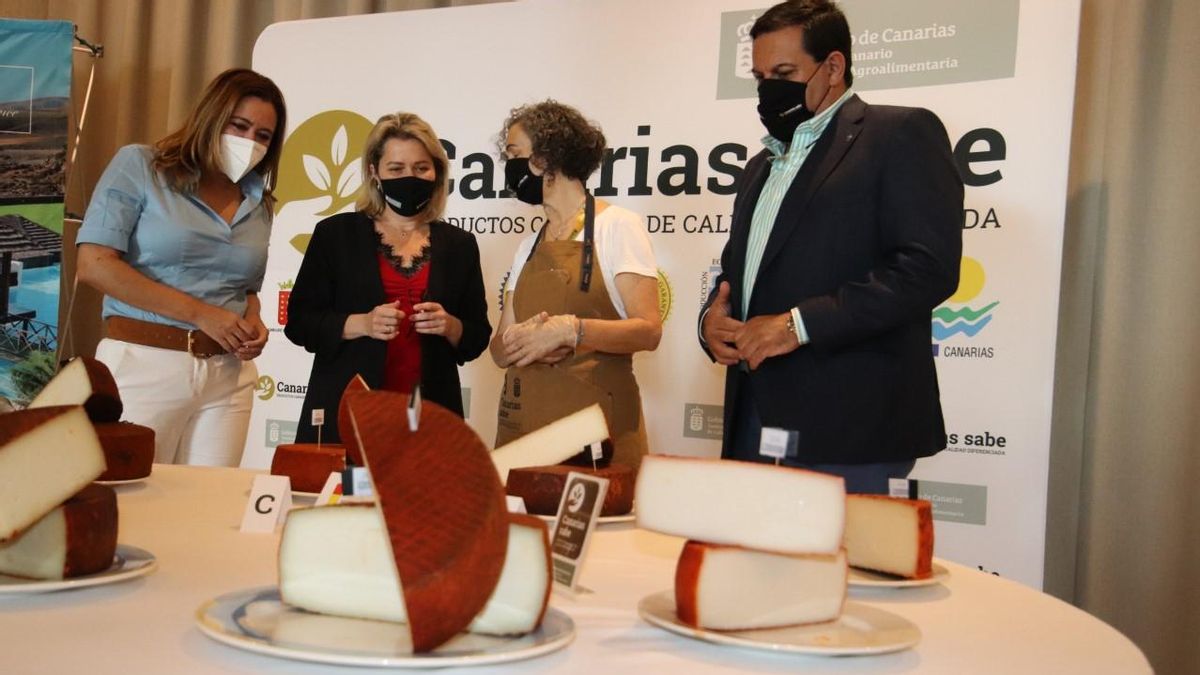 Presentación de la fase previa del Concurso Oficial de Quesos Agrocanarias 2021