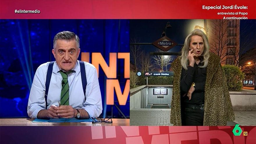 'El Intermedio' parodia a Vaquerizo tras el premio del PP: "Es como el fascismo: te puede gustar o no, pero hay que respetar"
