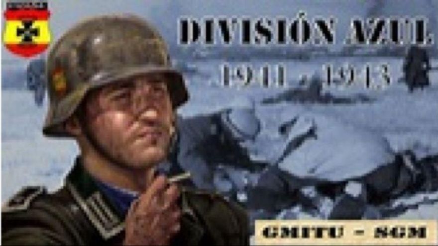 Propaganda de la división azul.