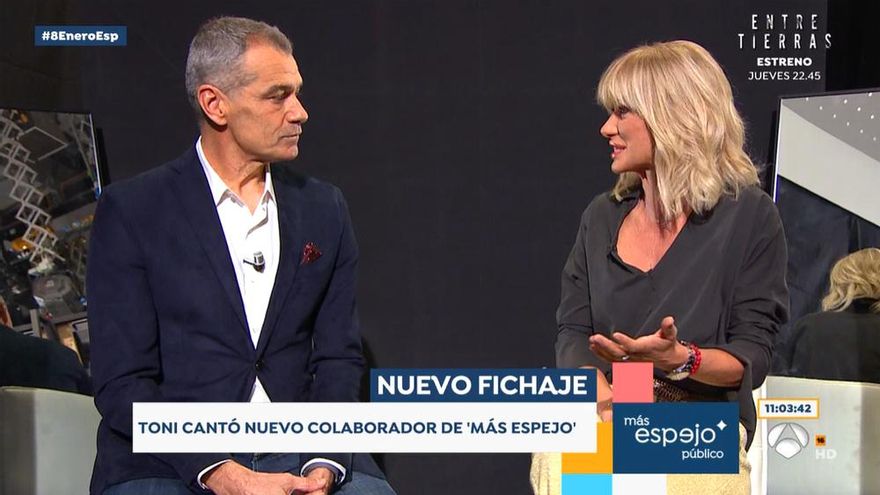 Toni Cantó, el fichaje sorpresa de 'Espejo Público' que ha empezado con mitin pro PP y Vox