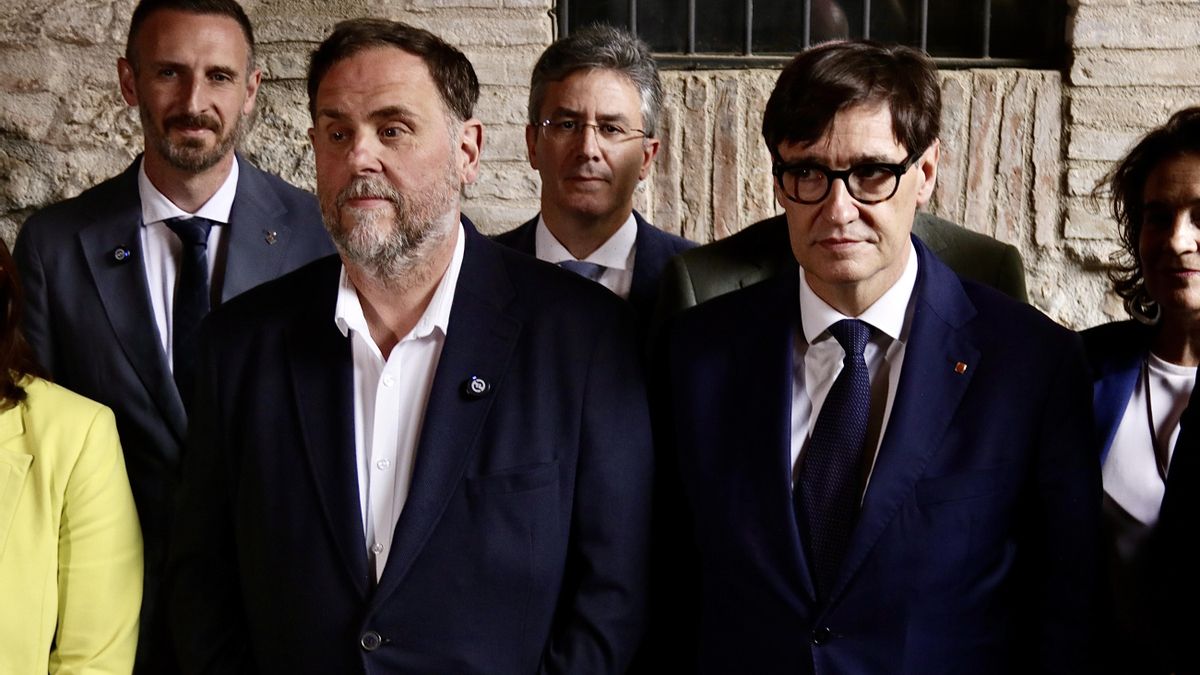 Illa y Junqueras acuerdan la línea orbital ferroviaria y encauzan los presupuestos: "Agradezco a ERC su sentido de país"