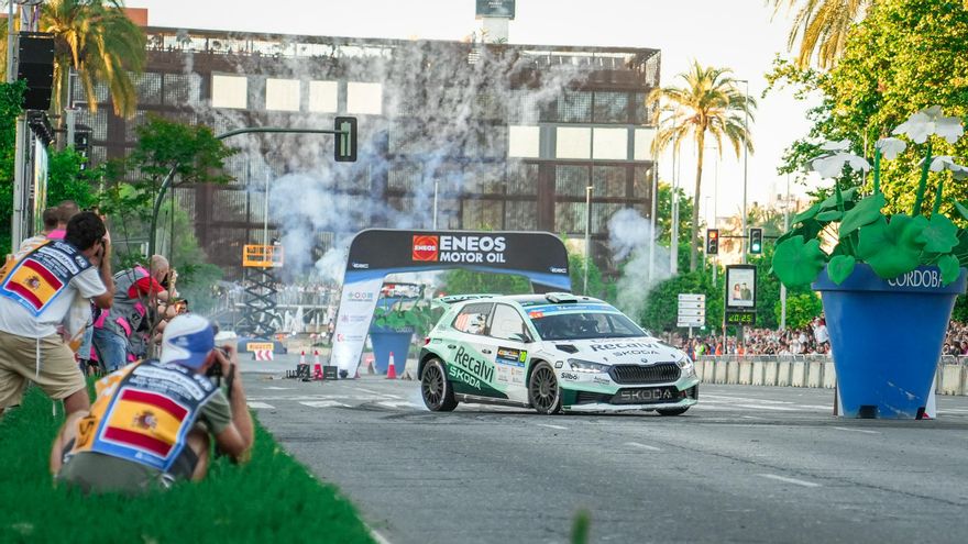 Suárez y Ares animan el inicio del Rally Sierra Morena