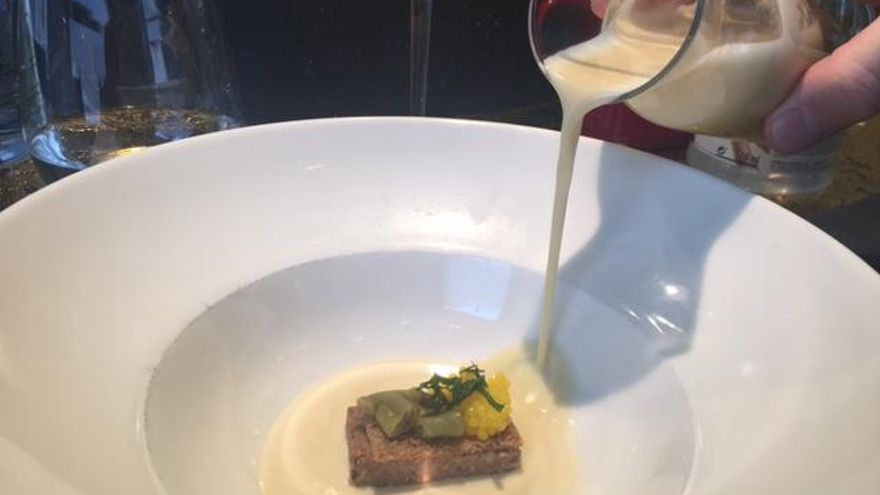 Gazpachuelo de cocido