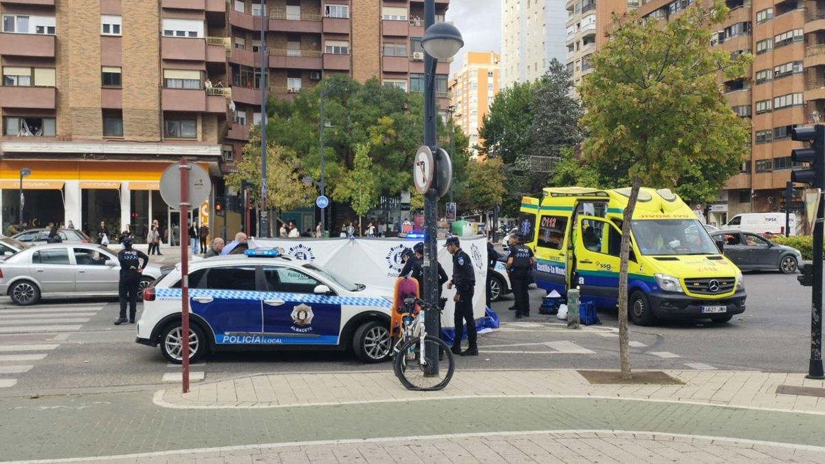 Fallece una mujer de 67 años tras ser atropellada en Albacete mientras circulaba en bicicleta