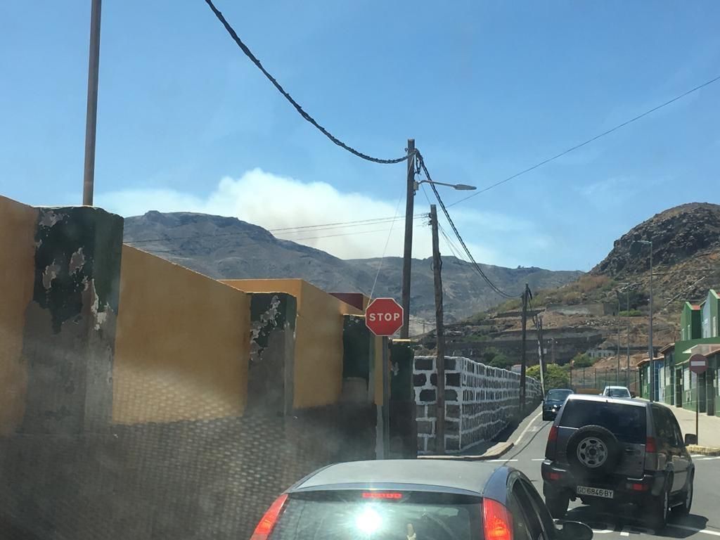 Incendio de la cumbre de Gran Canaria.