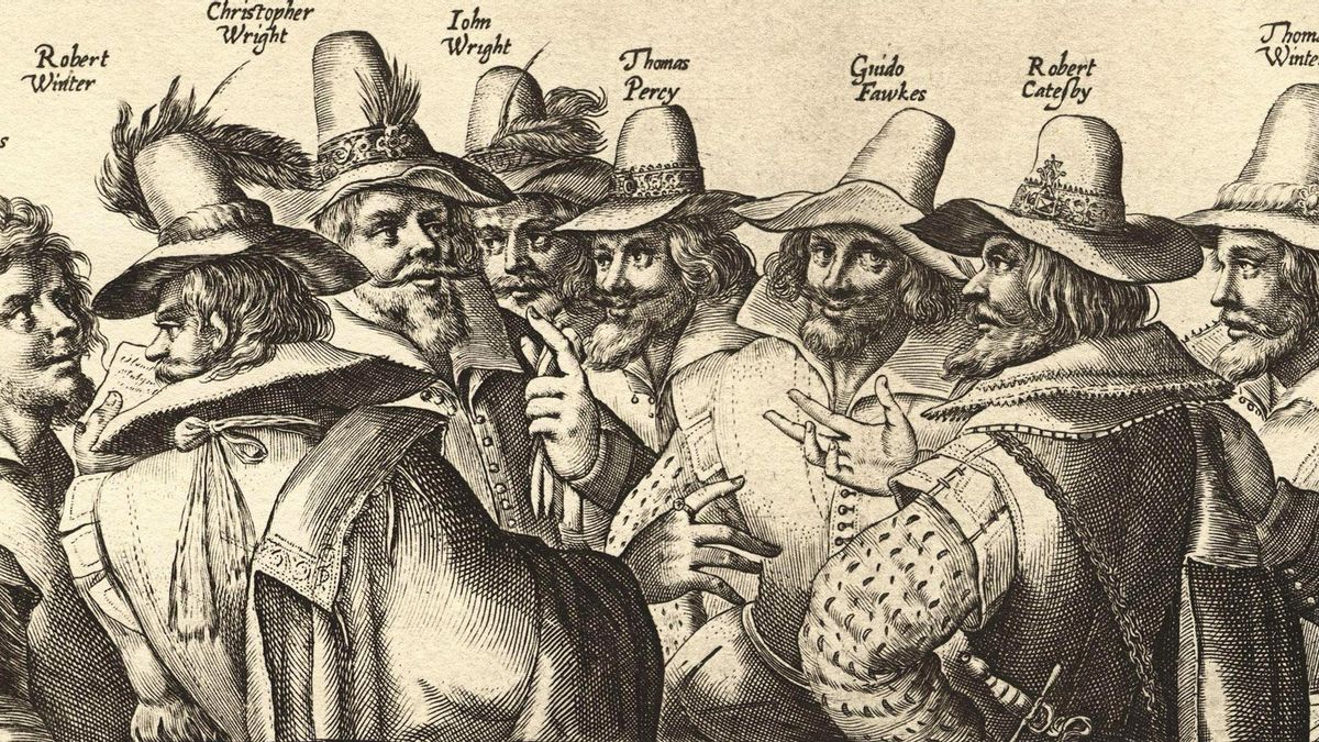 Guy Fawkes, veterano de guerra, formaba parte de un grupo decidido a eliminar al rey Jacobo I