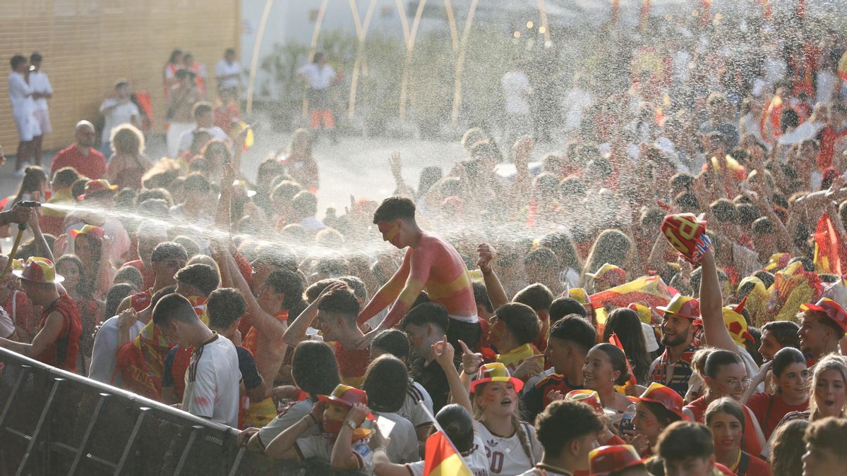 El ambiente de la afición española en el Córdoba Live, en imágenes