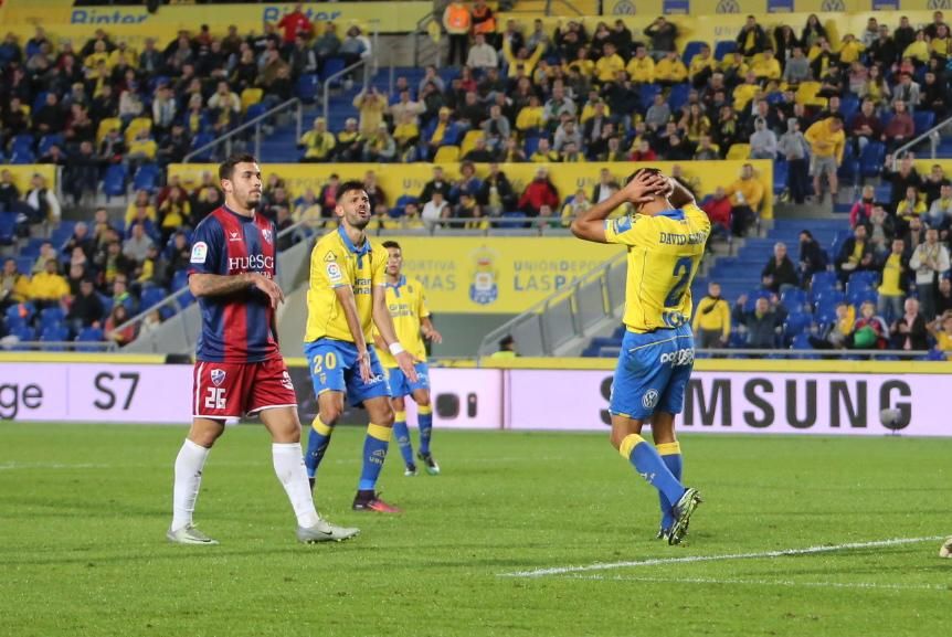 Imágenes del encuentro entre la UD Las Palmas y SD Huesca. Alejandro Ramos.