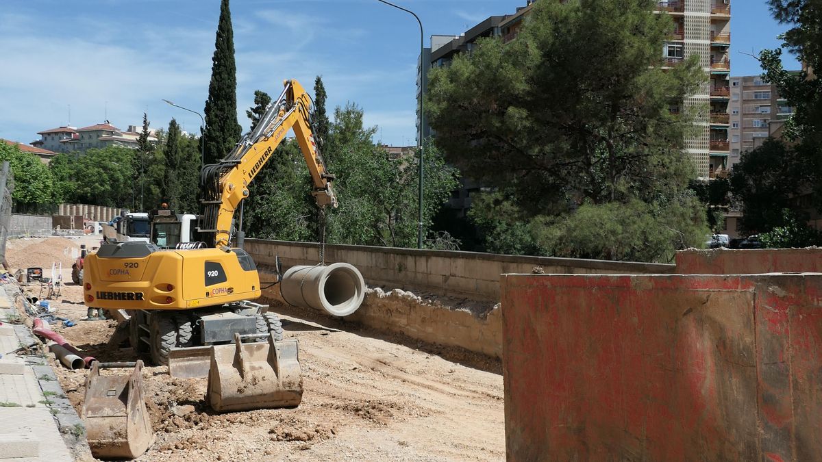 Obras cerca de Avenida Goya
