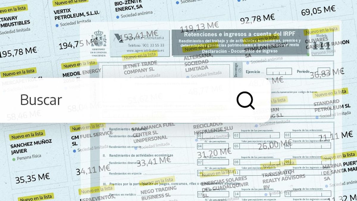 La nueva lista de morosos de Hacienda 2026: consulta todos los nombres en nuestro buscador