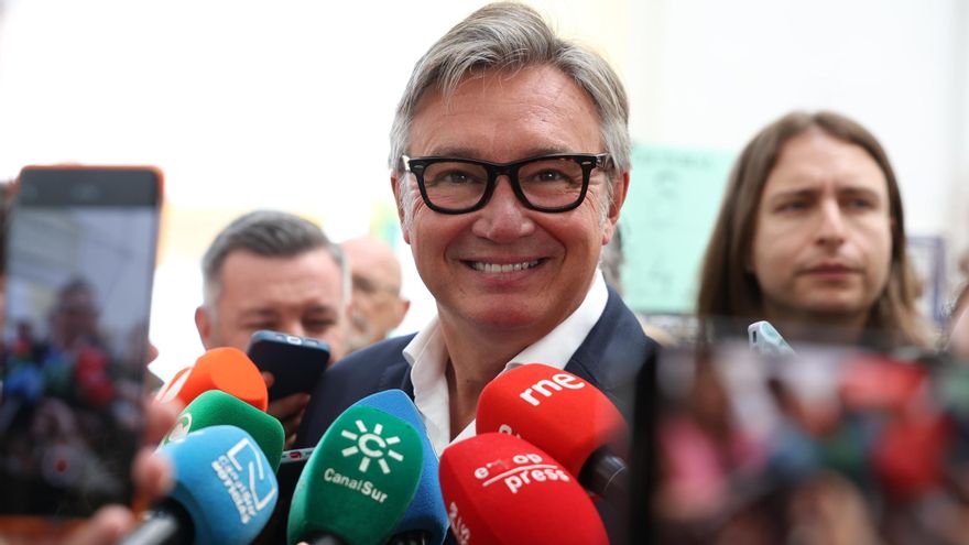 El candidato de Vox, Manuel Gavira.