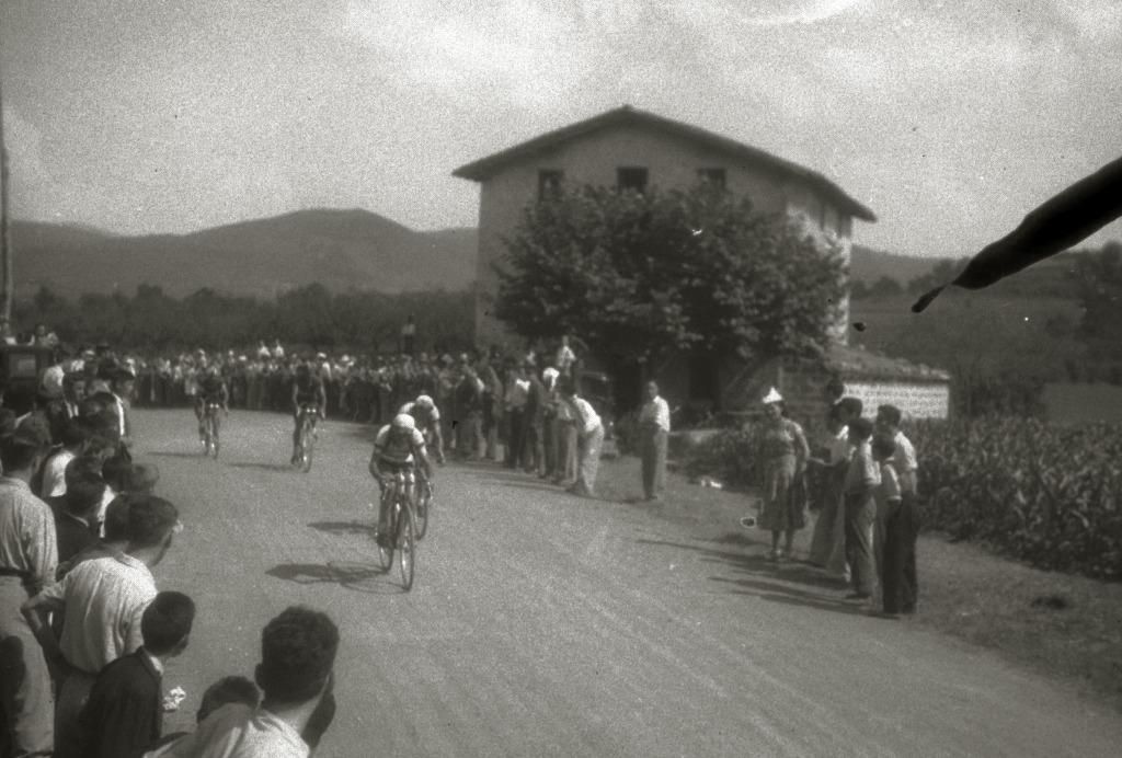 La carrera, en una zona rural