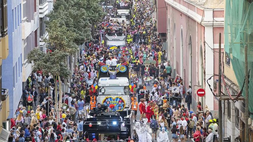 El Ayuntamiento de Las Palmas de Gran Canaria reordena el tráfico con motivo de la Gran Cabalgata del Carnaval