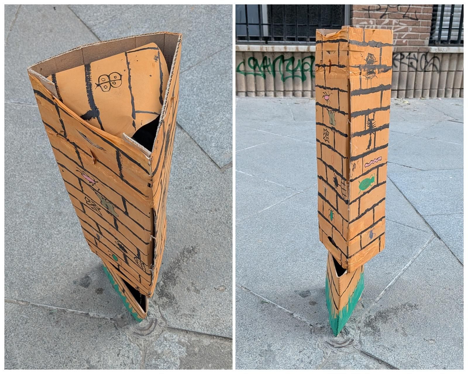 15 - Bolardo chimenea