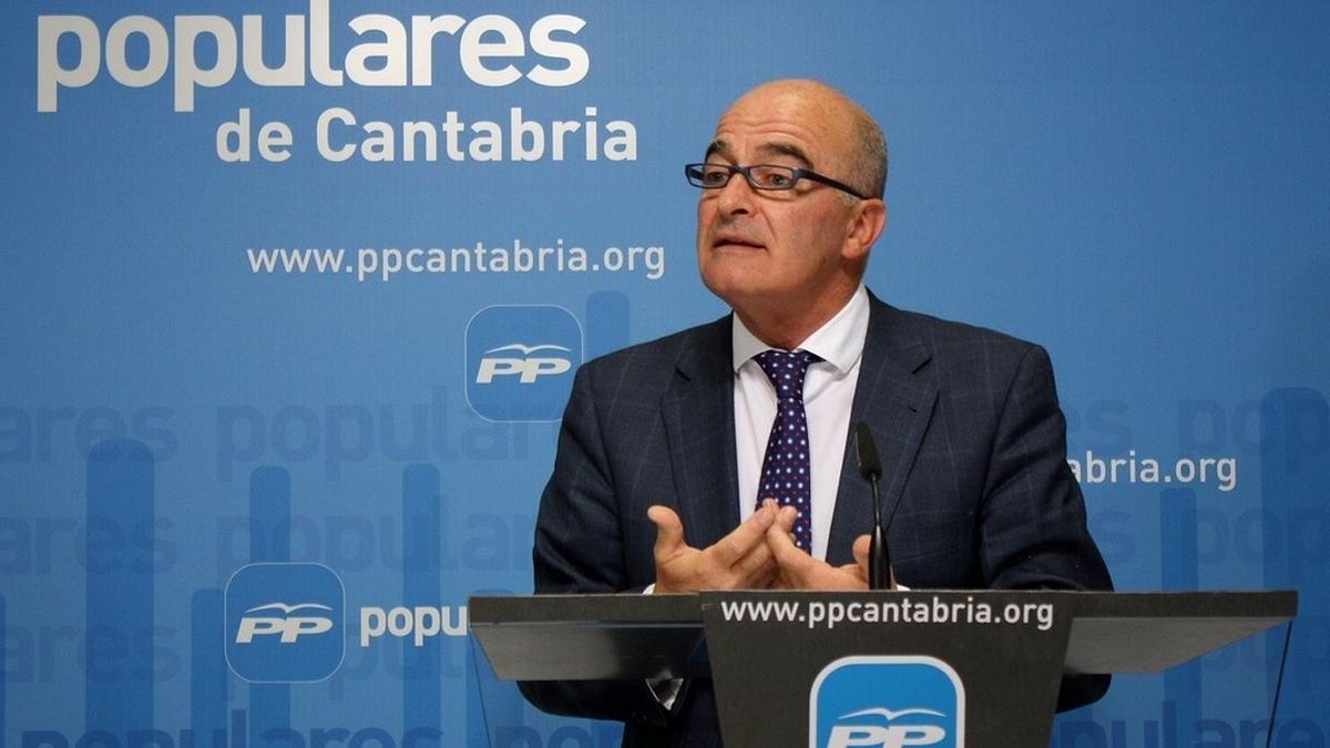 El diputado del PP de Cantabria Luis Carlos Albará.