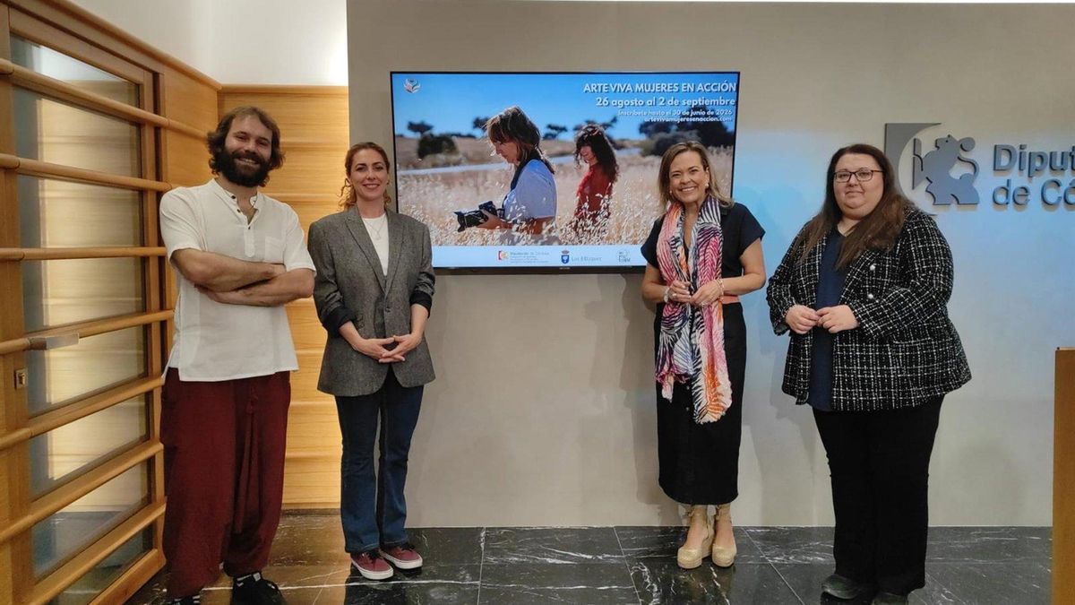 Los Blázquez acoge la tercera edición de la residencia artística de mujeres 'Arte Viva'