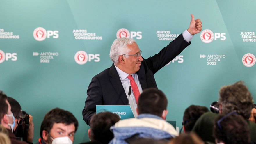 Sorpresa en Portugal: el socialista António Costa alcanza la mayoría absoluta