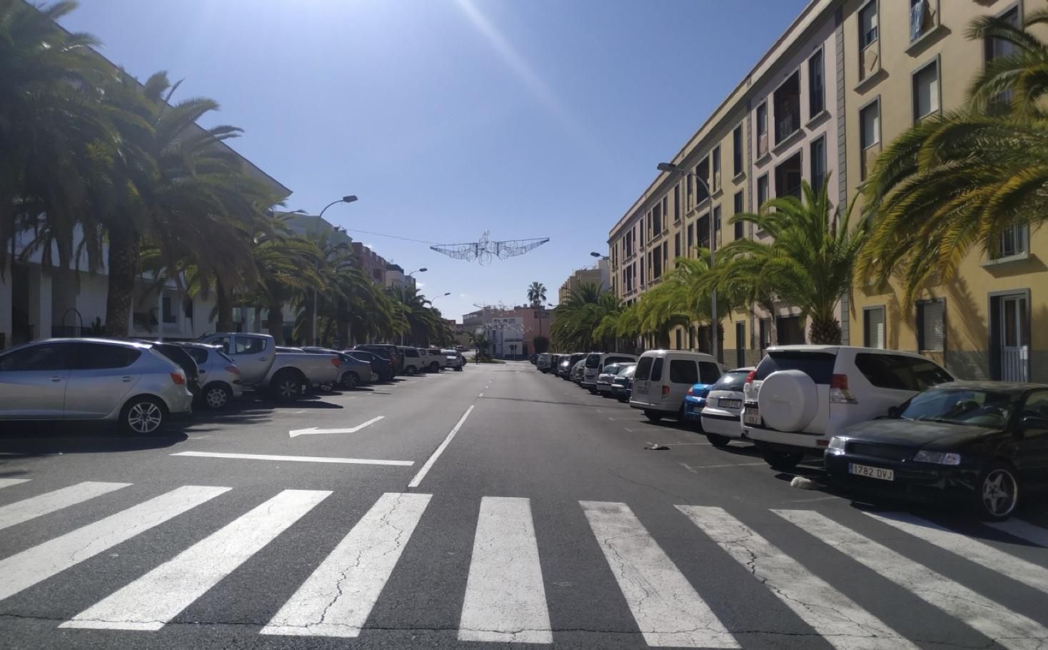 Avenida Sarbelio Pérez Pulido en Los Llanos de Aridane.