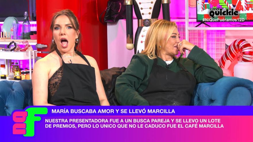 Inés Hernand visitó 'Ni que fuéramos' con oferta a "cero euros", los 'celos' de Patiño y novedades sobre su programa en TVE