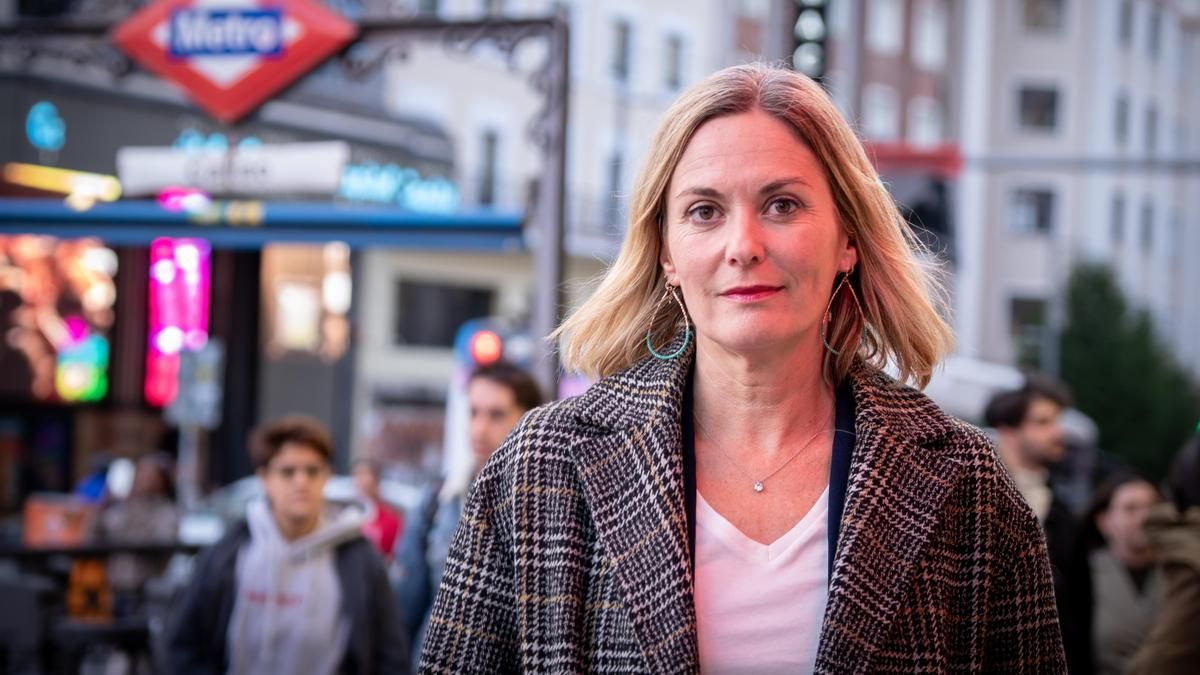 Sophie Baby, historiadora y autora de '¿Juzgar a Franco? Impunidad, reconciliación, memoria', en Madrid.