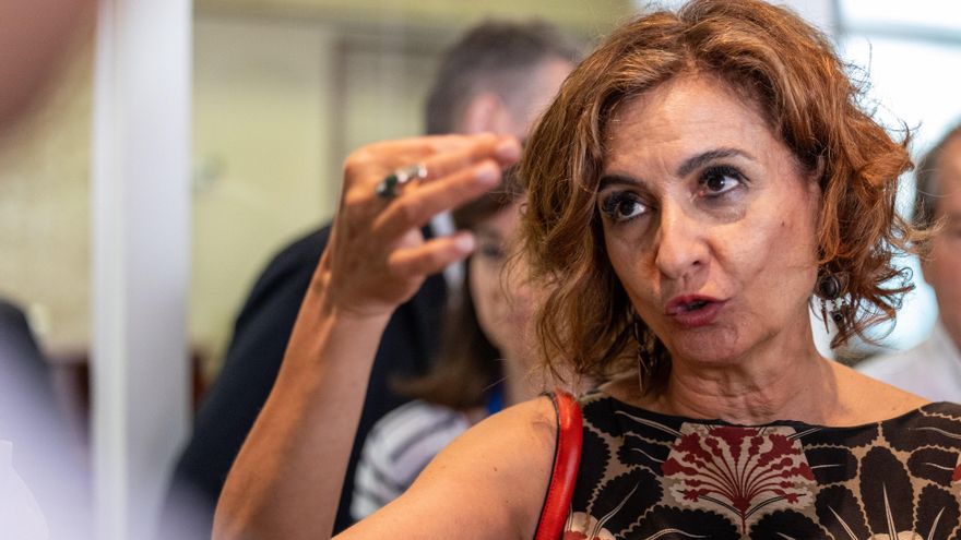 La vicepresidenta primera y ministra de Hacienda, María Jesús Montero.