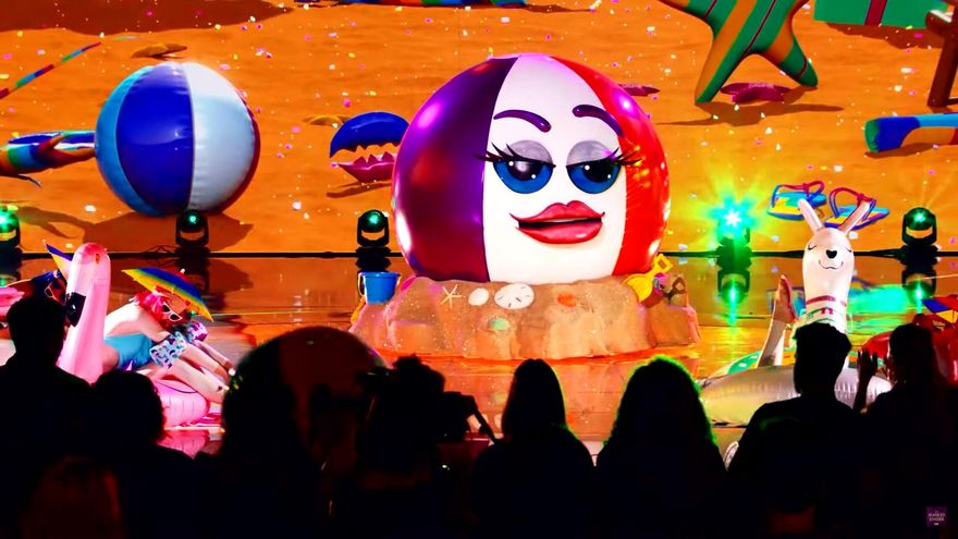 'The Masked Singer USA' descubrió a dos estrellas de los realities convertidas en Pelota de Playa