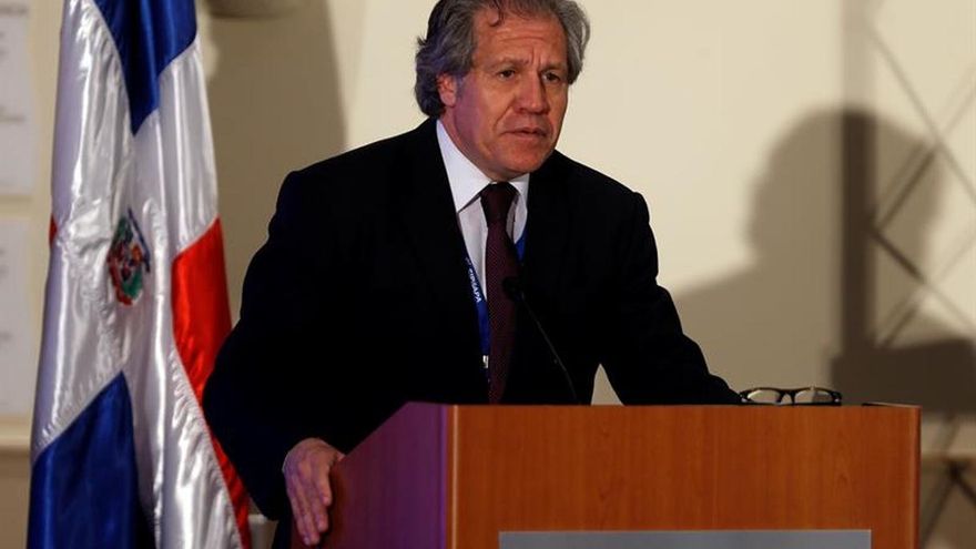 Almagro admite el "error" de condena de CIDH a R.Dominicana por DD.HH.