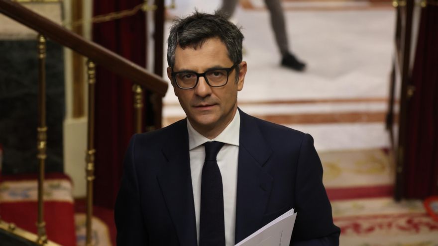 Archivo - El ministro de la Presidencia, Relaciones con las Cortes y Memoria Democrática, Félix Bolaños