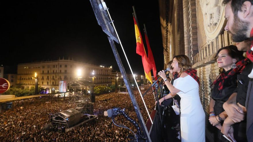 La reivindicación social y el apoyo a Palestina marcan el pregón de las Fiestas del Pilar 2025