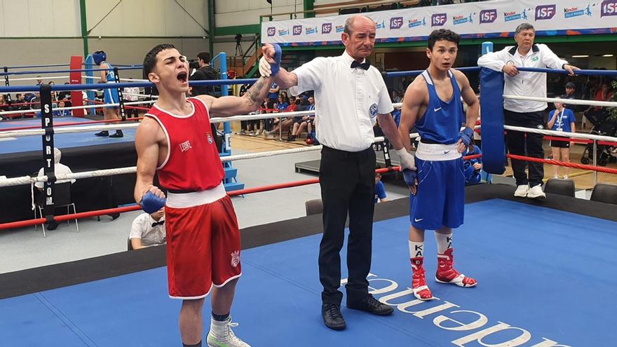 Rafa Lozano se cuelga el oro en la 'Gymnasiade' de Normandía